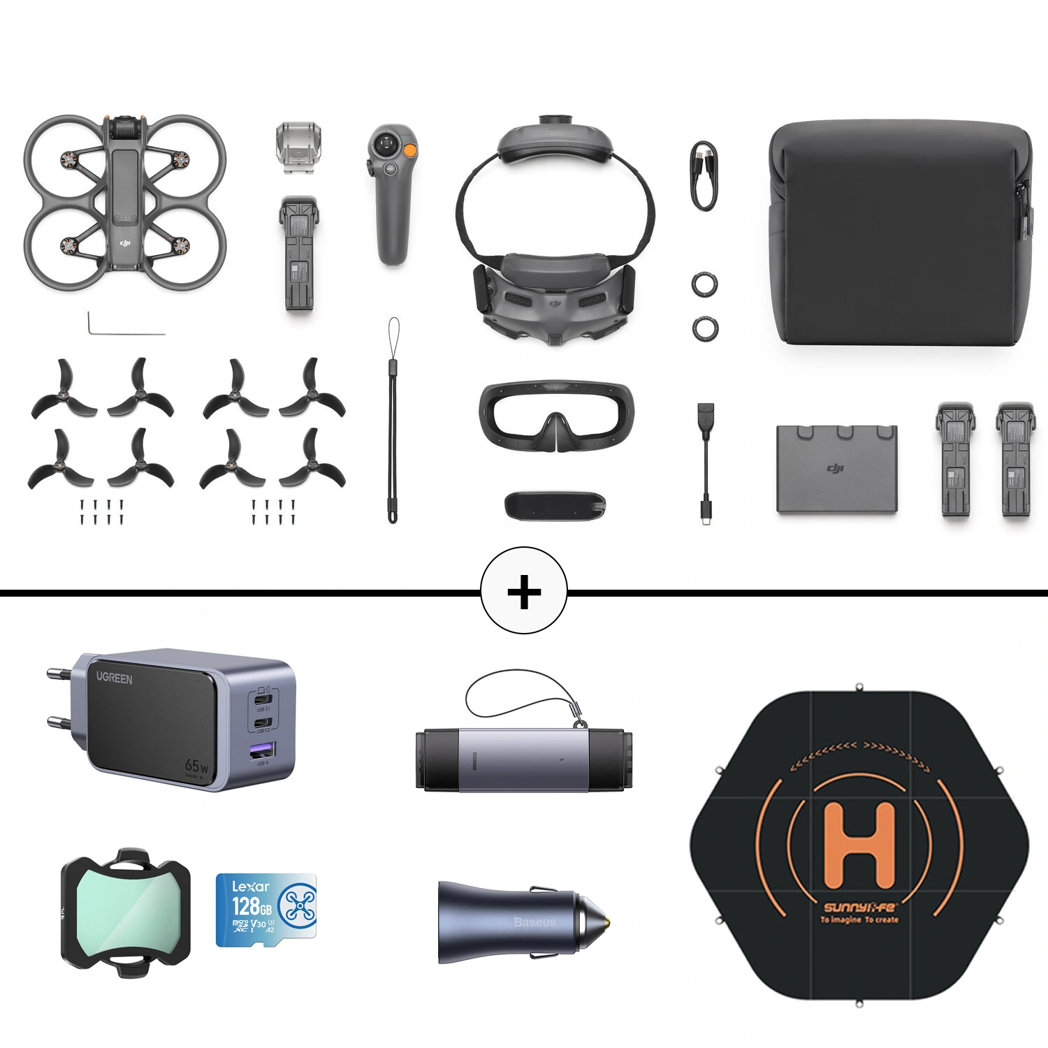 DJI Avata 2 Ultiamte Combo - co w zestawie